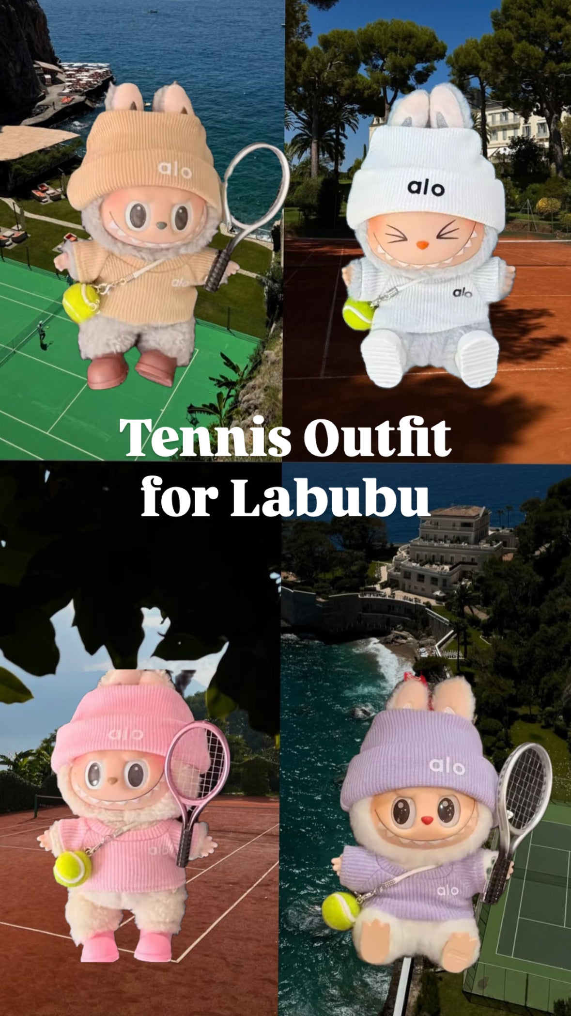 ALO Tennis Outfit for Labubu