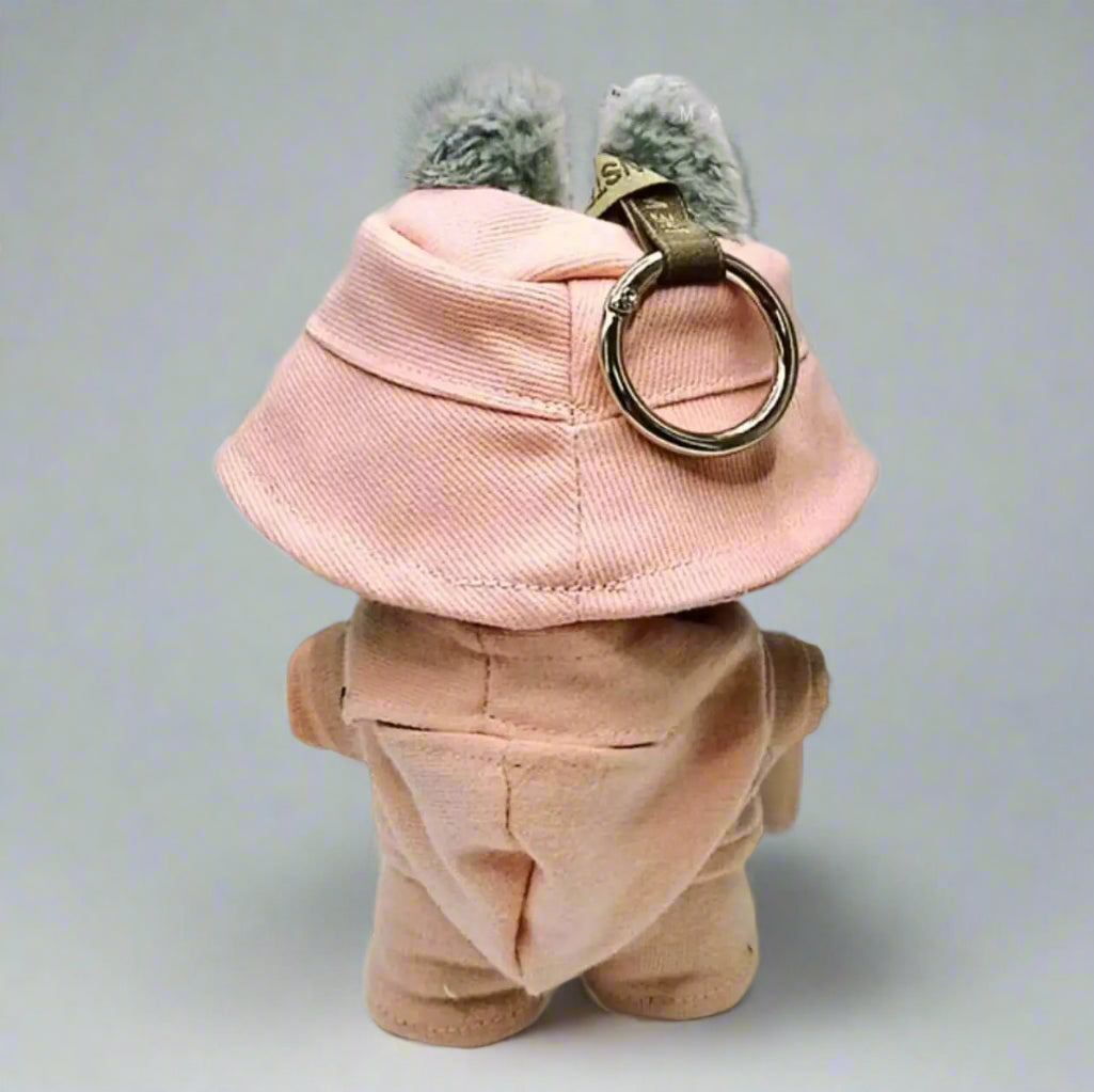 ALO Pink Tracksuit Set for Labubu