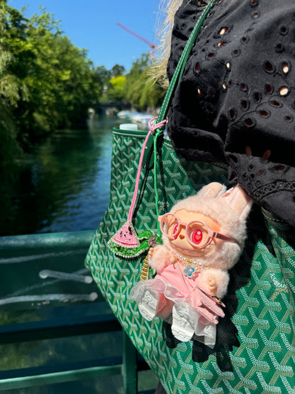 Labubu Pink Hermes Inspired Outfit