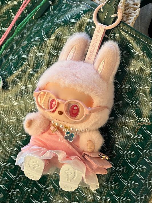 Labubu Pink Hermes Inspired Outfit