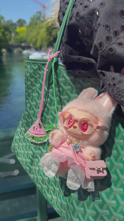 Labubu Pink Hermes Inspired Outfit