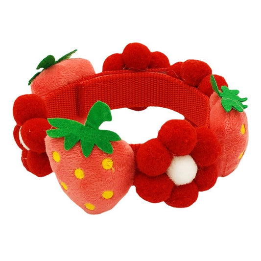 Fruit PomPom Collar